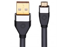 USB to micro USB Audiophile cable, 0.5 m